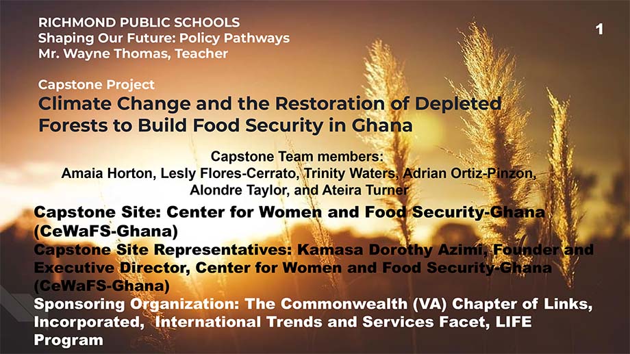 Ghana Food Security