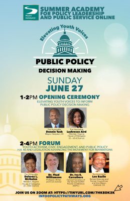 Policy Pathways SAO 2021 Opening Day Events