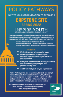 Prospective Capstone Site Flyer