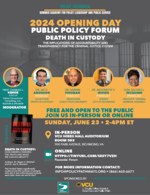 2024 Opening Day Public Policy Forum